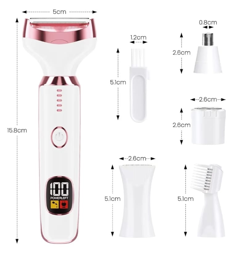 Rechargeable Grooming Kit for Women