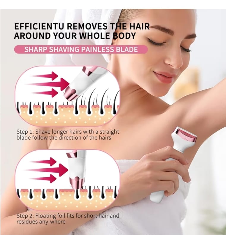 Rechargeable Grooming Kit for Women