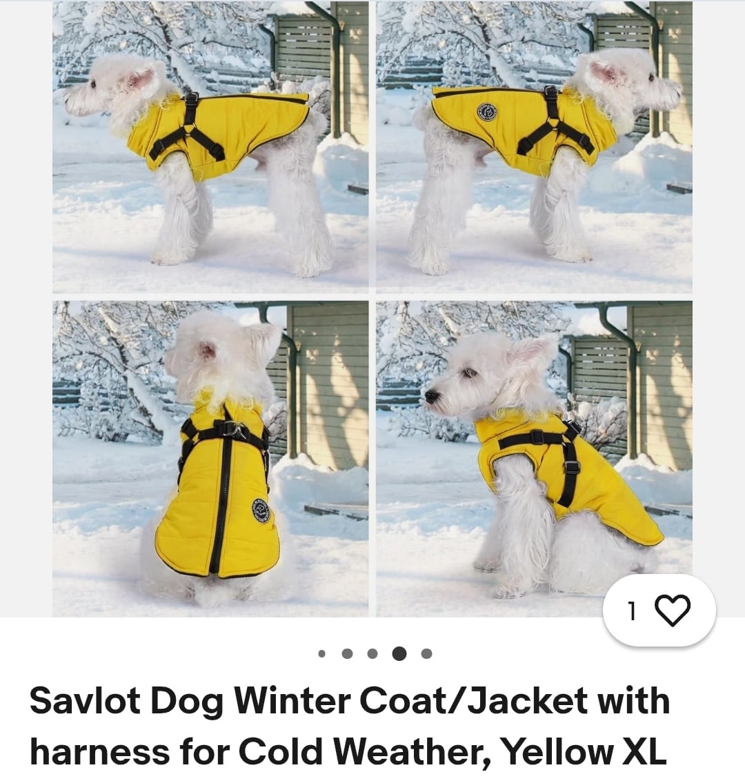 Savlot Dog Winter Coats