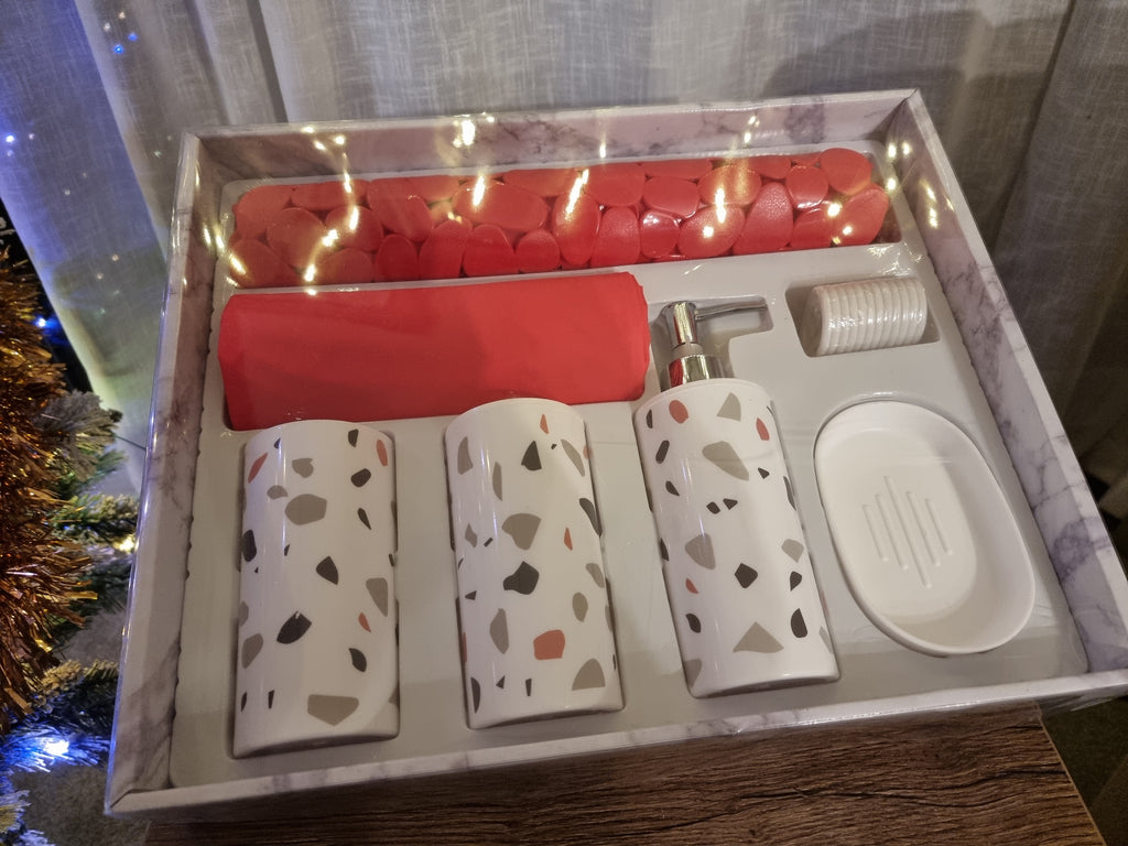 7 Piece Bathroom Kit-Jacki Design