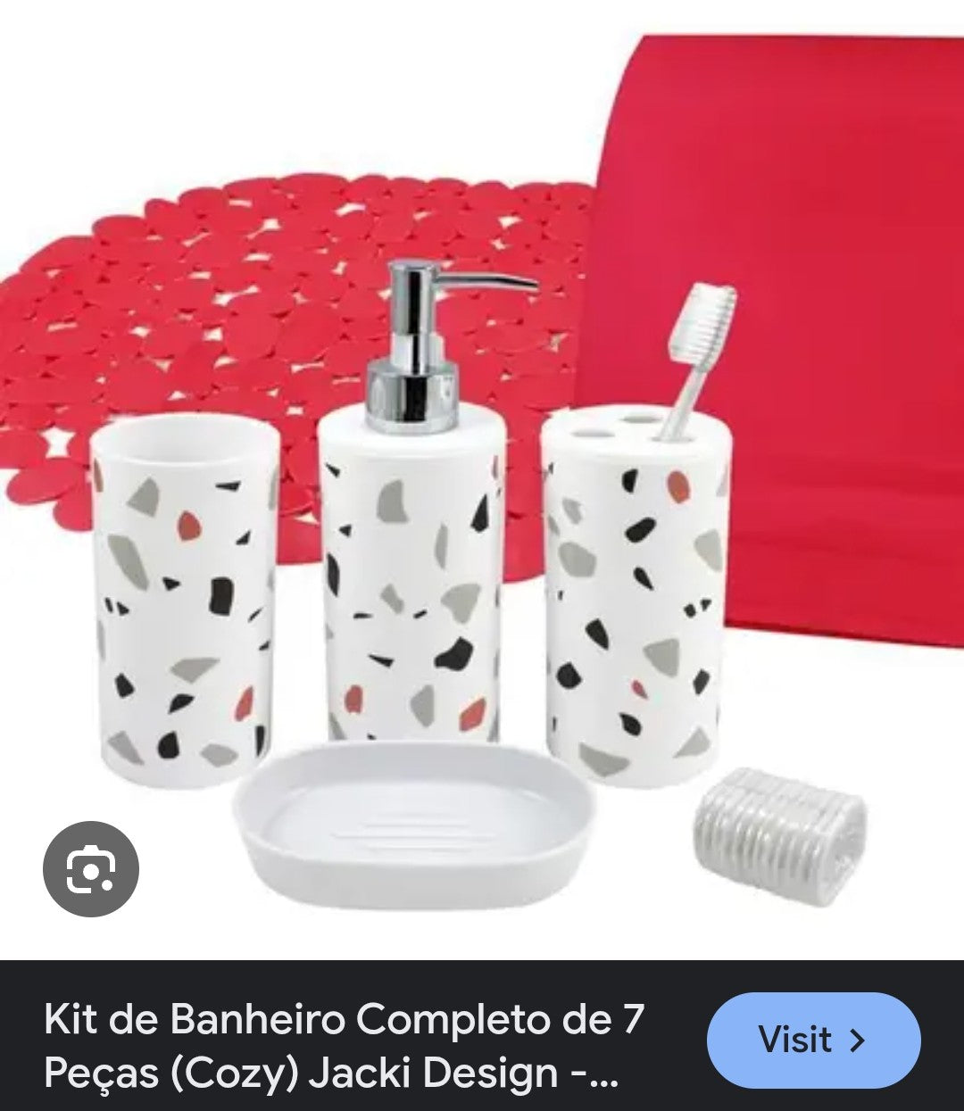 7 Piece Bathroom Kit-Jacki Design